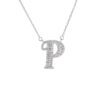 925-silver-letter-p-initial-baguette-cut-pendant-necklace-p660-4533_image